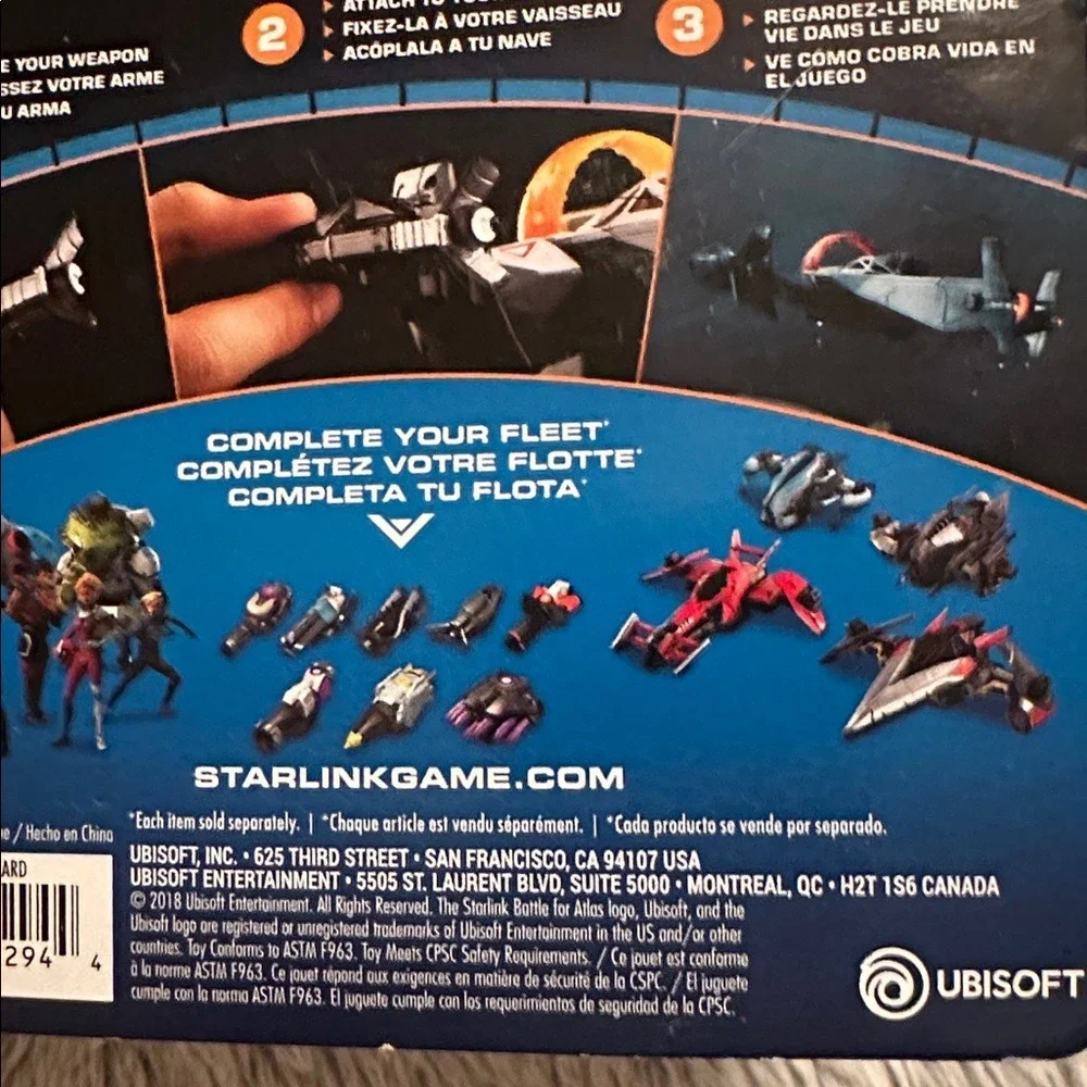 Starlink Battle for Atlas Weapons Pack Shockwave Gauss Gun Mk.2 Ubisoft New